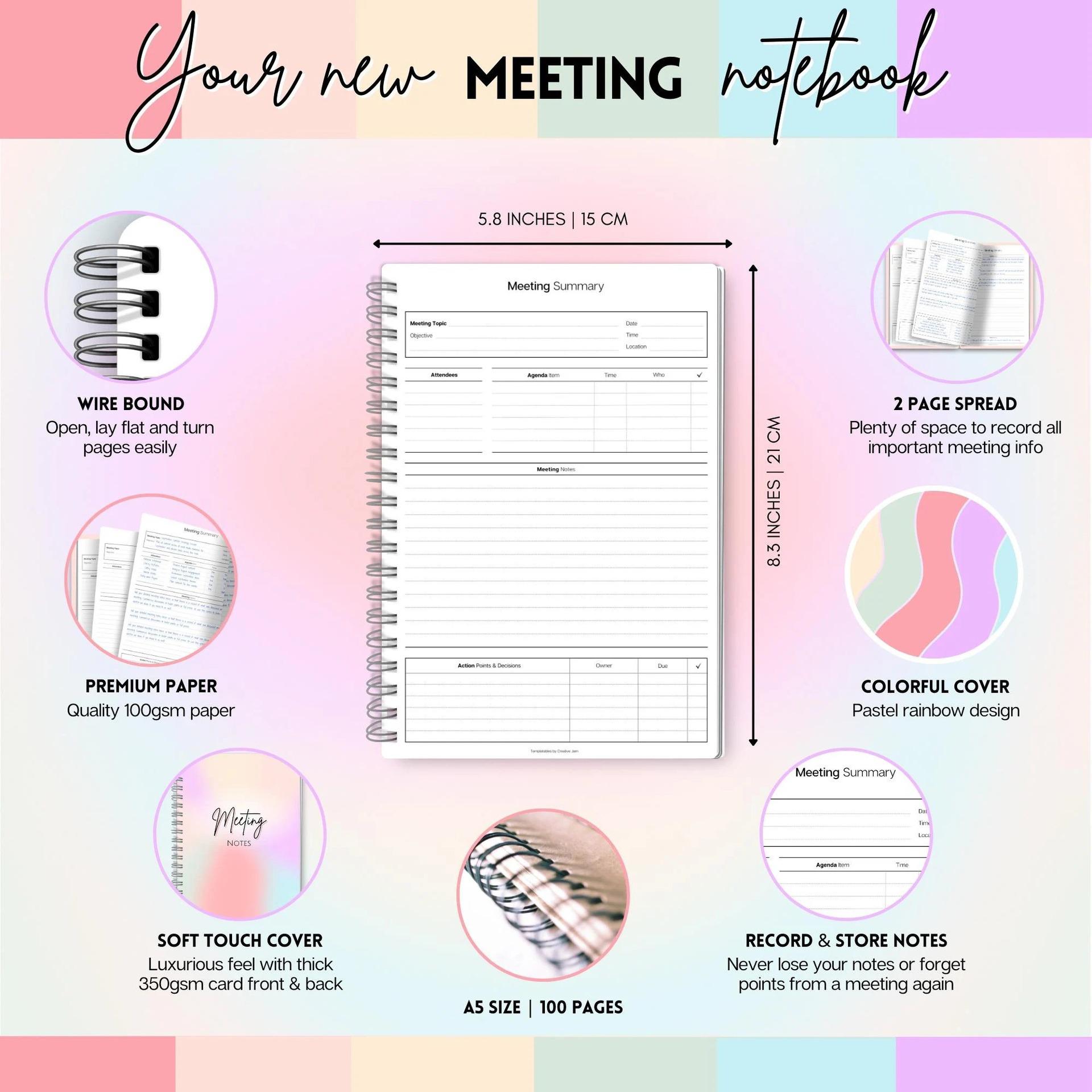 Cross-border Spot Meeting Minutes Notebook None