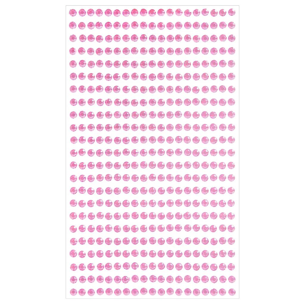 4mm Colorful Face Makeup Jewels Acrylic Temporary Tattoo Self Adhesive Eyes Diamond Stickers DIY Body Art Rhinestone Decorations