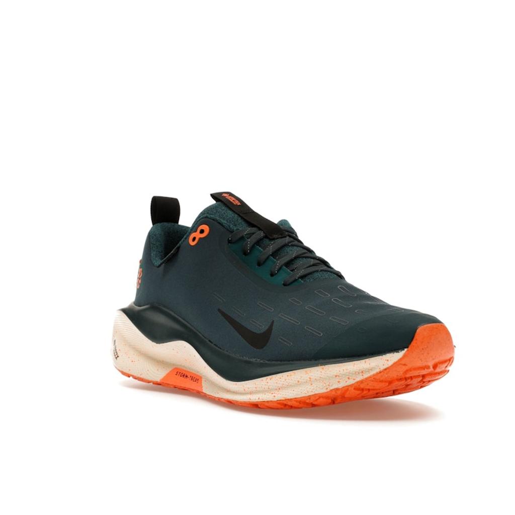 Nike ReactX Infinity Run 4 GORE-TEX Deep Jungle Total Orange Herresneakers Grønn Geode-Teal Svart FB2204-300