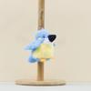 Blue Bird Plush Keychain With Pp Cotton Filling For Kids Backpack Decor