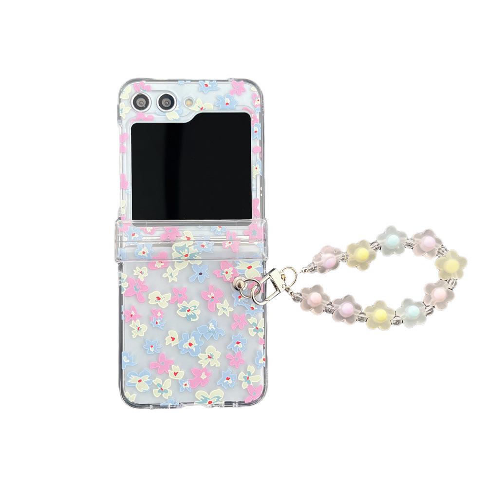Graffiti Love Pink & Purple Tulip Case for Samsung ZFlip3-6