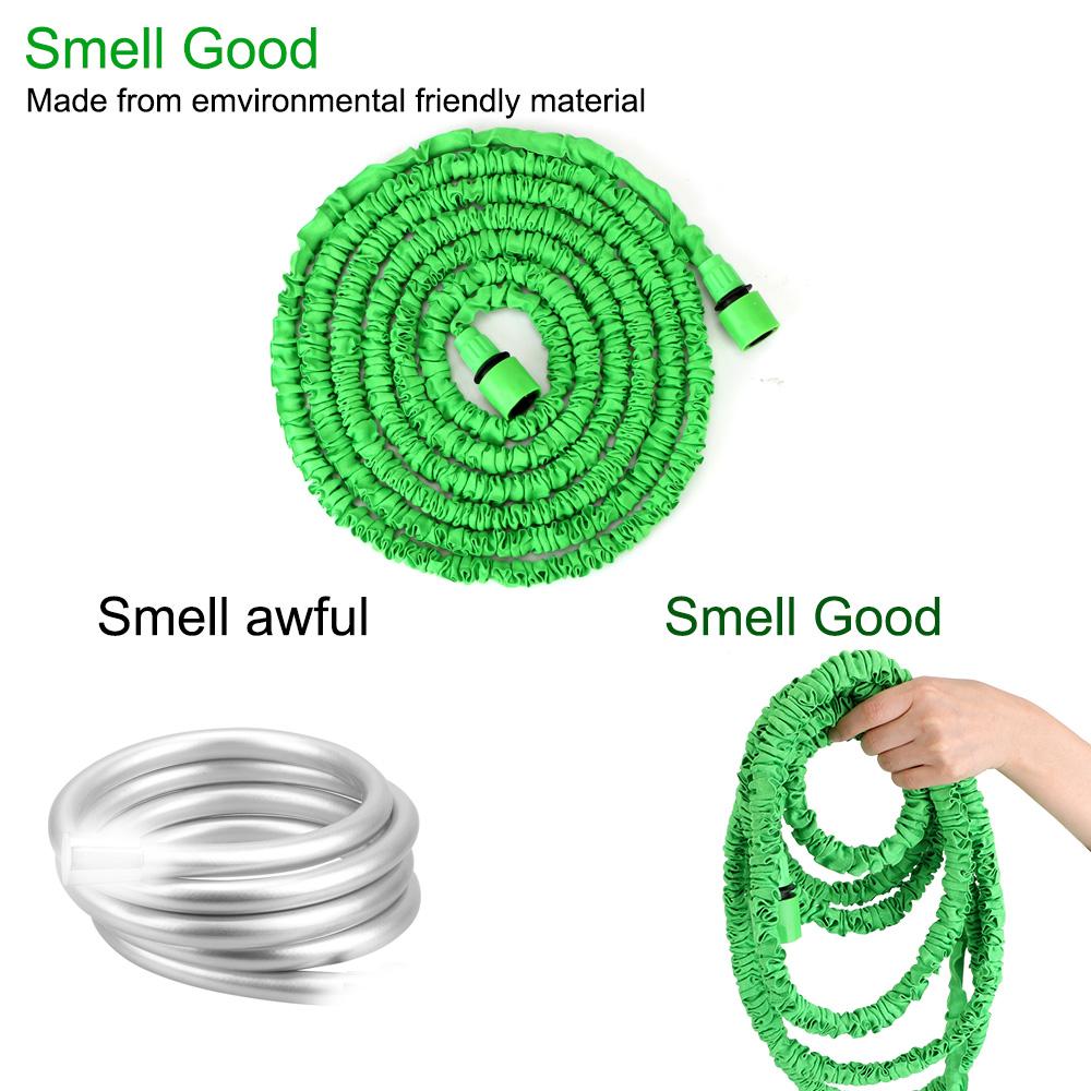 Garden Hose Adjustable Water Gun Foam High Pressure Cars Garden Washing Hose Sprayer Expandable Water Hose