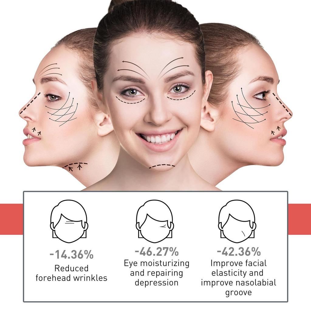 EELHOE CRÈME FIXANTE POUR LES RIDULES DU VISAGE Raffermissante Réparatrice Estompe les Pores