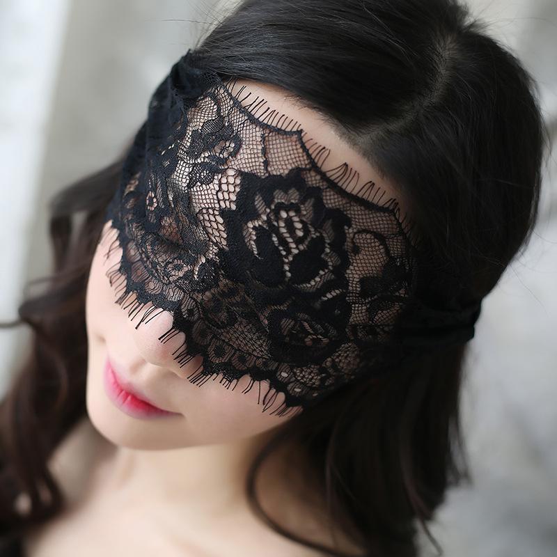 Damen Club Prinzessin Spitze Cutout Augenmaske Rollenspiel Zubehör