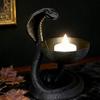 1 PC Gothic Cobra Candlestick, Dark Mysterious Desktop Decoration for Gothic Style Home & Table Ornament
