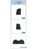 Durable Black Non-slip Nylon Floor Mats for JAC Refine M4 2020-2021 Models