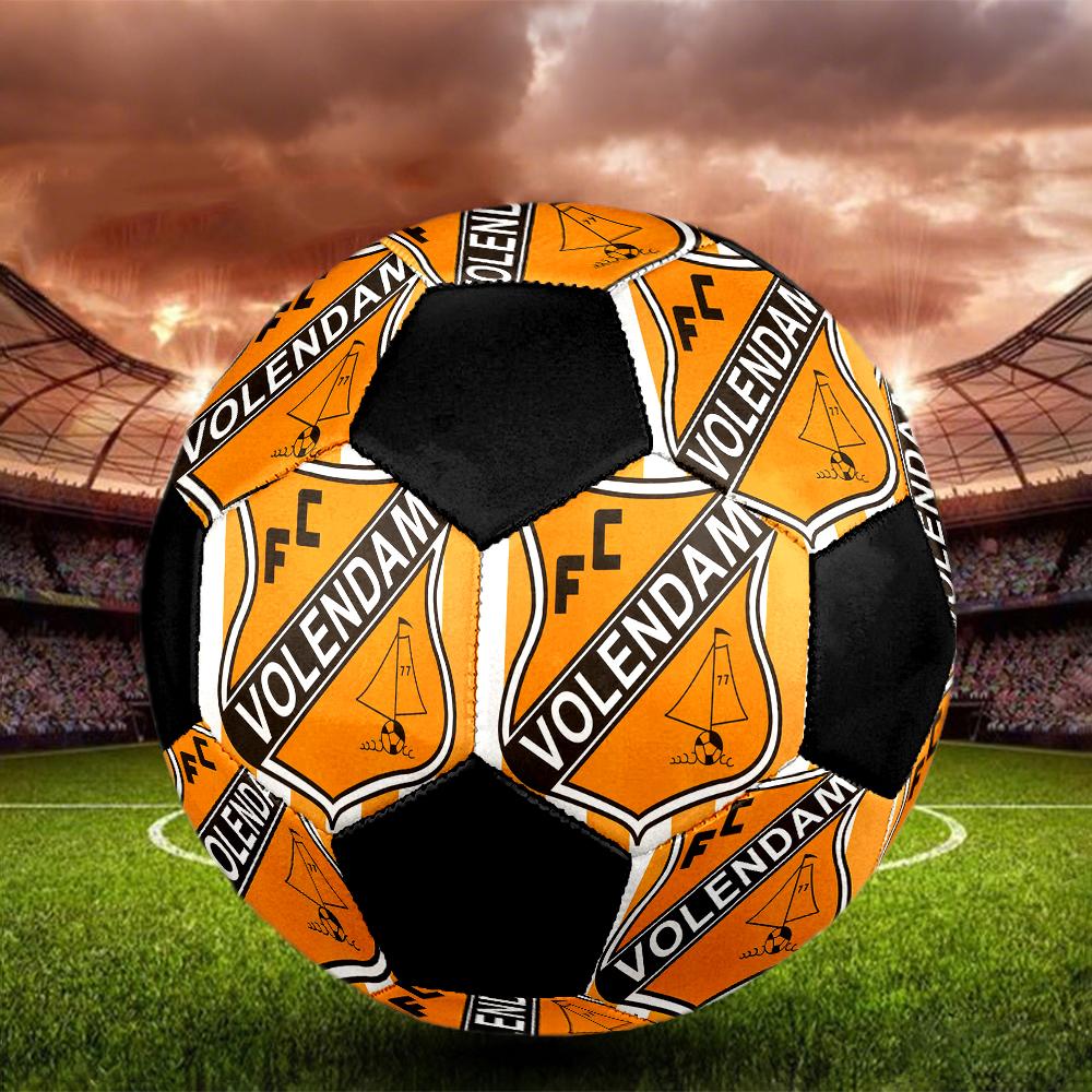 TAGLIA 5 Pallone da Calcio FC Volendam Colorato Per Tutte le Età Cucito a Macchina PVC Pronto per la Competizione Resistente Alta Rimbalzabilità