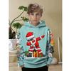Christmas Hoodies for Kids Sweatshirts New Year Fashion Sweatshirts Casual Streetwear Santa Claus Kids Clothes Children Top
