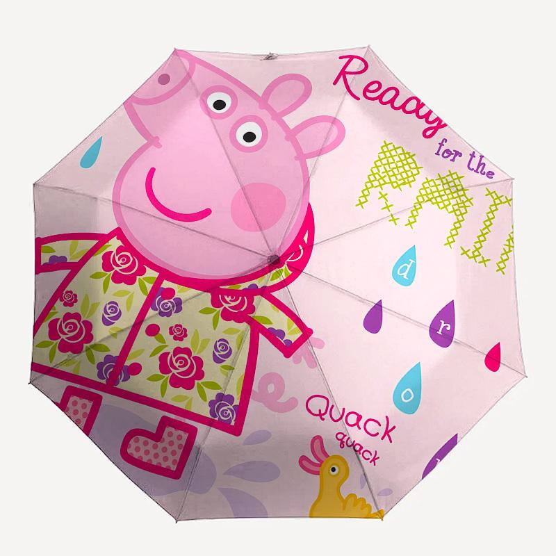 Raincoat, Raindrops Automatic Opening and Closing, 8 rib Structure Portable Umbrella, Suitable for Men and Women in All Seasons  Perfect Gif