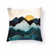 Abstract Sunrise Scenery Pillowcase Dormitory Decoration Office Living Room Sofa Home Pillowcase