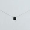 Pinaf Square Necklace _ Black & Red