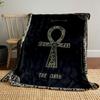 Ankh Egyptian Blanket Bedroom Blanket for Livingroom Couch Lunch Break Soft Throw for Friend's Festival Gift