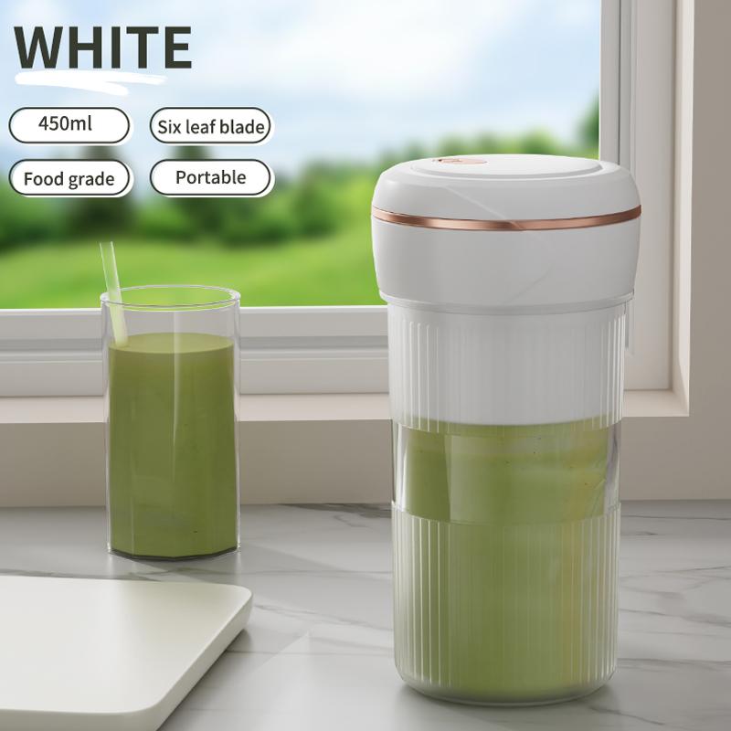 

2024 Новая небольшая бытовая многофункциональная соковыжималка с 6 лезвиями, быстрая раздавливающая батарея 1200 мАч, пищевой материал, портативная электрическая соковыжималка