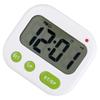 J-ouuo Under-the-Pillow Vibrating Alarm Clock, Music/Vibration Digital LCD Alarm Clock with Backlight, Electronic Kitchen Timer
