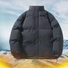 Winter Teen Trend Padded Coat Thickened Couple Versatile Solid Color Padded Jacket