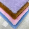 380g Glossy Faux Mink Fur Fabric for Toy and Clothing - High and Low Pile, Attractive Mink Cub Design