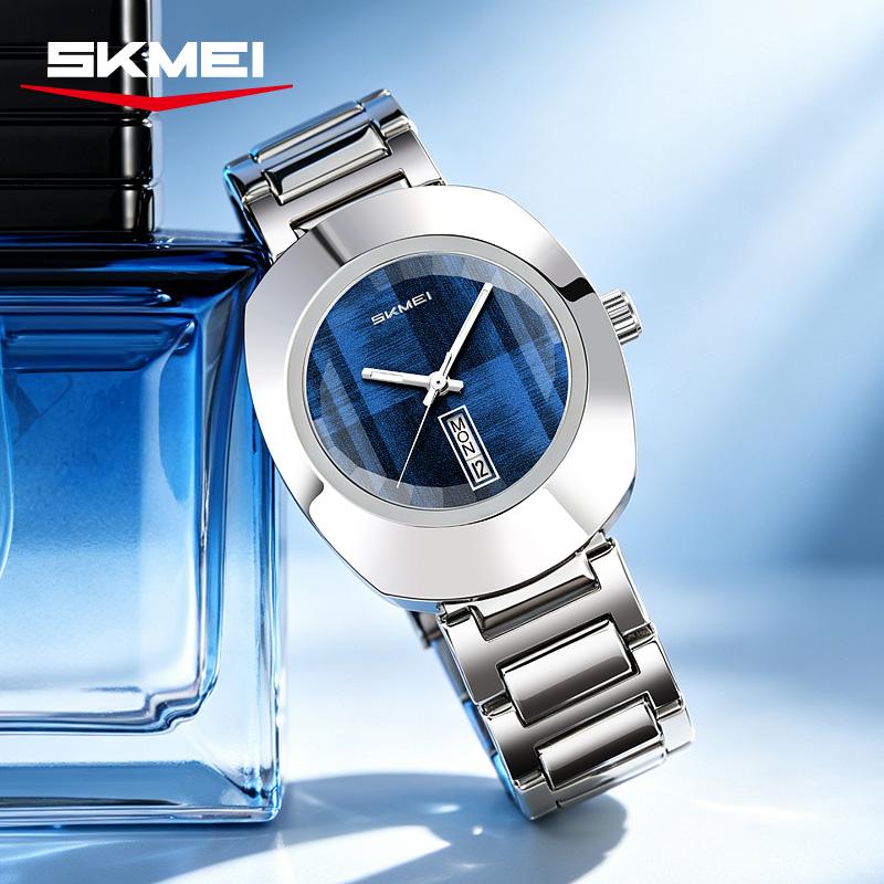 SKMEI 9410 New Luxury Business Waterproof Mens Wristwatches Gift High-end Quartz Watches for Men Time Week Date Clock Relogio