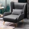 Luxury Nordic Chair Cushion – Modern Leather Armrests, Suitable for Bedroom Lounge & Living Room Furniture