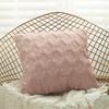 Plush Sofa Pillow Bedside Pillow Cover Ins Removable and Washable Diy Cushion Cover