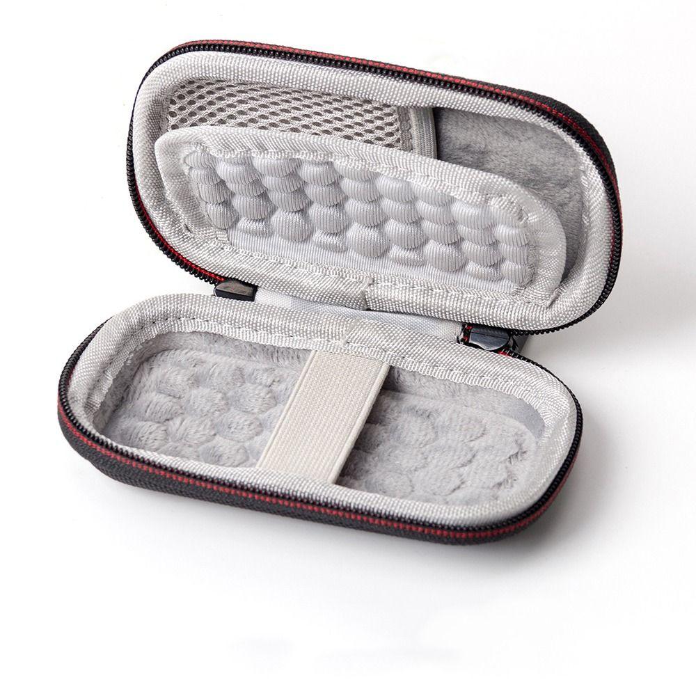 

Коробка для защиты жесткого диска SSD, противоударная, для хранения кабелей для передачи данных, чехол для жесткого диска, наушники красный/чёрный