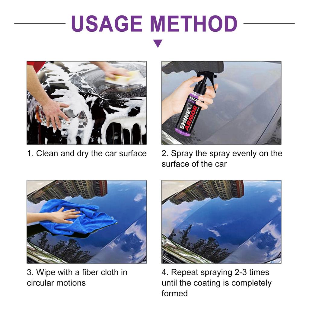 Spray do powłok samochodowych OEM/ODM OEM/OEM Spray do pielęgnacji lakieru samochodowego powłoka kryształowa