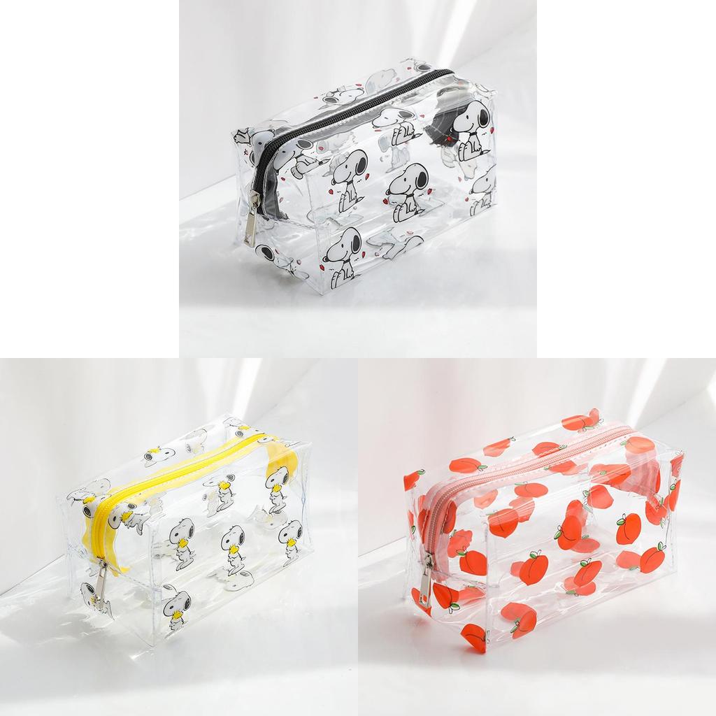 Transparent Makeup Bag With Large Capacity For Travel And Storage