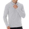 Men's high-end golf striped polo shirt t-shirt men's lapel Paul shirt long sleeve tops