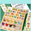 Wooden Childrens Educational Magnetic Counting And Math Toy For Early Learning
