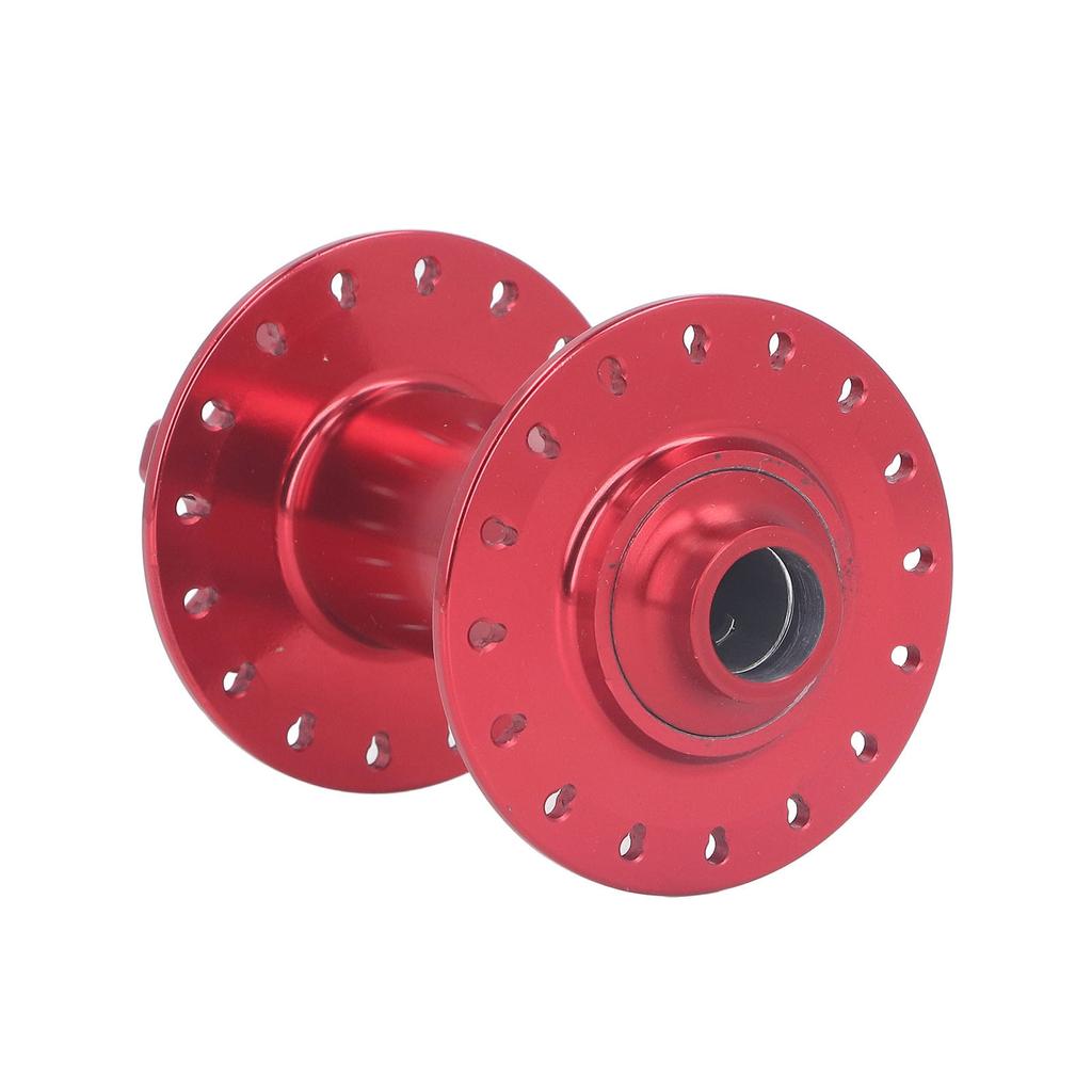 32 Hole Mountain Bike Hub 4 Bearing 15x110mm High Accuracy Aluminum Alloy Bike Front Hubs for Replacement Red