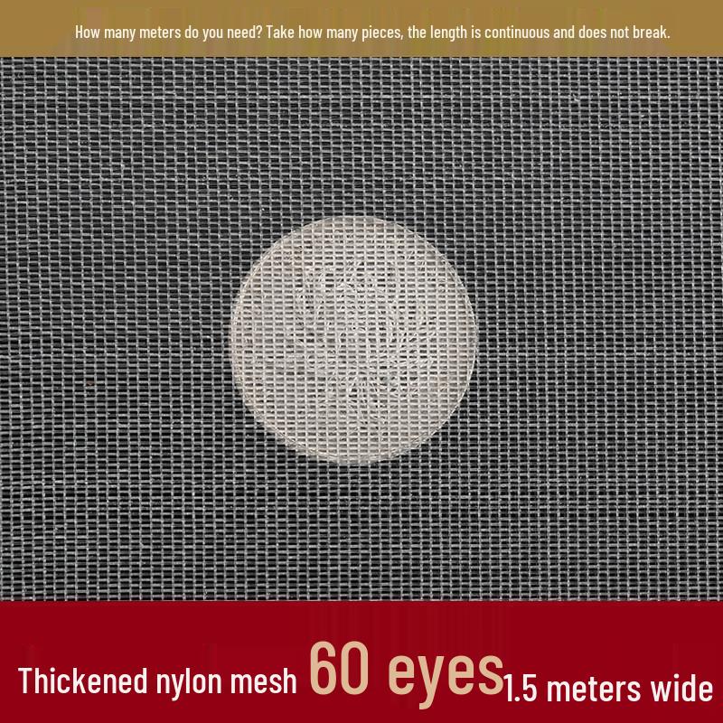 Durable Nylon Mesh Filter for Corrosion-Resistant Aquaculture and Insect-Proof Industrial Applications