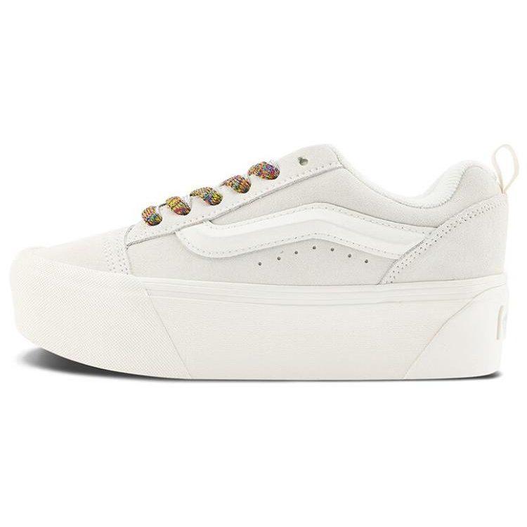 Vans Knu Stack White Multi-Color Laces