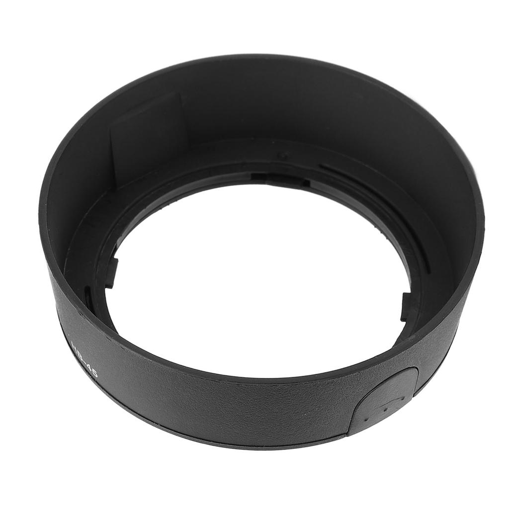 HB 45 Camera Lens Hood Shade Reversible Round Lens Hood Fit for D5100 D3200 D60 18 to 55mm Lens Black
