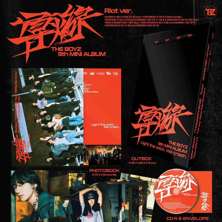 Album THE BOYZ TRIGGER 9. Mini