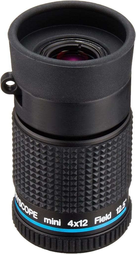 Monokulární 4x 12mm typ s clonou s pouzdrem Vyrobeno v Japonsku Černá MIZAR-TEC Close-up/Small KM-412S