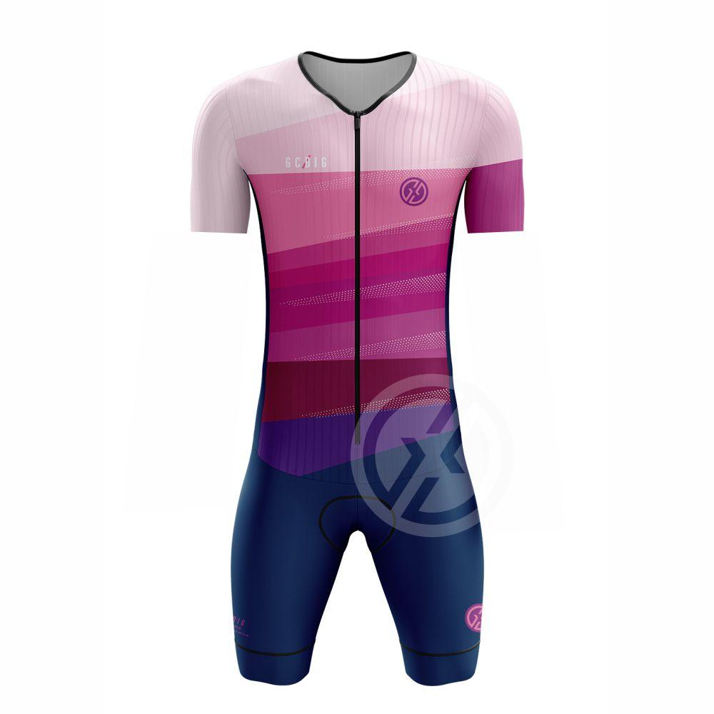 Tuta da Triathlon Uomo Body Tuta da Ciclismo Maglia Skinsuit Abbigliamento Anti-Schizzo Bici Set Lavorati a Maglia Veloci Tuta Culotte Mtb Uomo