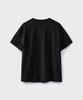 Beulaendideu Soft Slub Crop T-Shirt [Black]