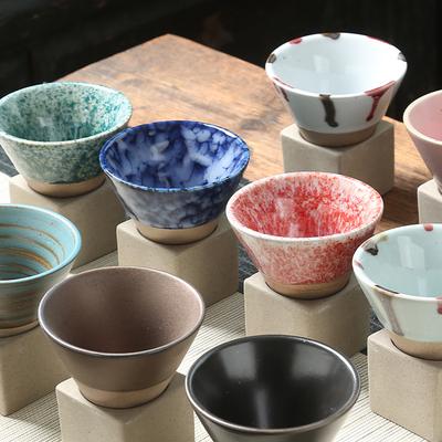 Tazza da caffè in ceramica retrò fatta a mano in ceramica grezza tazze da tè Kung Fu tazze da tè caffè stile cinese regalo articoli per bevande stoviglie tazze