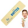Slow Rising Toy Butter Stick Slow Rise Squeeze Toys Realistic Sticky Butter Soft Fake Food Scented Stress Release Toys for Kids
