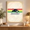 Penrith Panthers Diamond Painting Kit 5D Full Drill DIY Diamond Mosaic Wall Art Home Decor