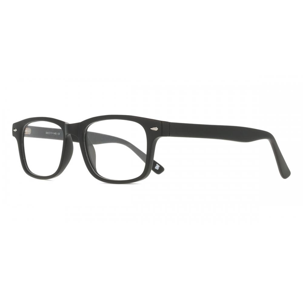 Full Rim Rectangle Black Smartbuy Collection Quinn  Cp156 Fashion Unisex Eyeglasses