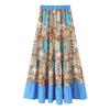 TAOP&ZA Women's Six-Color Printed Long Skirt - Spring 2026 Fashion Arrival