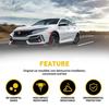 4PC Rear Front L+R Mud Guard for Splash 2016- Flaps Honda Civic 4 Door Sedan