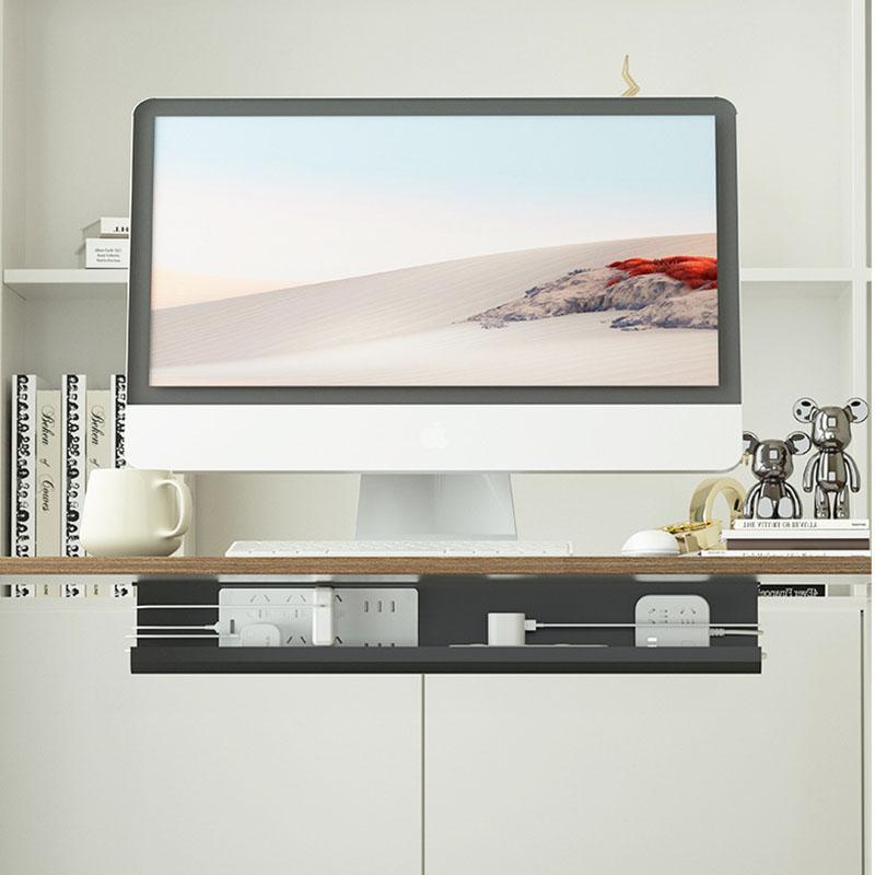 Effective Cable Management Container for Clutter-Free Desk – Fits All Sizes of Power Strips, Chargers and Extension Cords