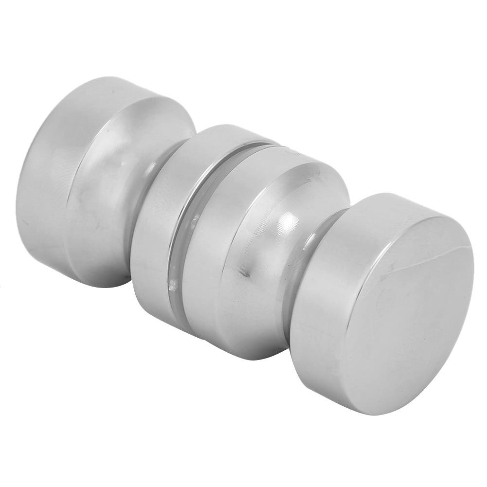 Bathroom Glass Door Handle Single Hole Showcase Shower Room Door Handle Hardware Accessories