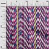 oneOone Cotton Flex Fabric Stripe & Chevron Ikat Fabric Prints By Yard 40 Inch