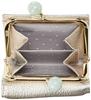Perke Acrylic Ball Tri-Fold Mini Wallet for Women, 08-06-03562 SVGN