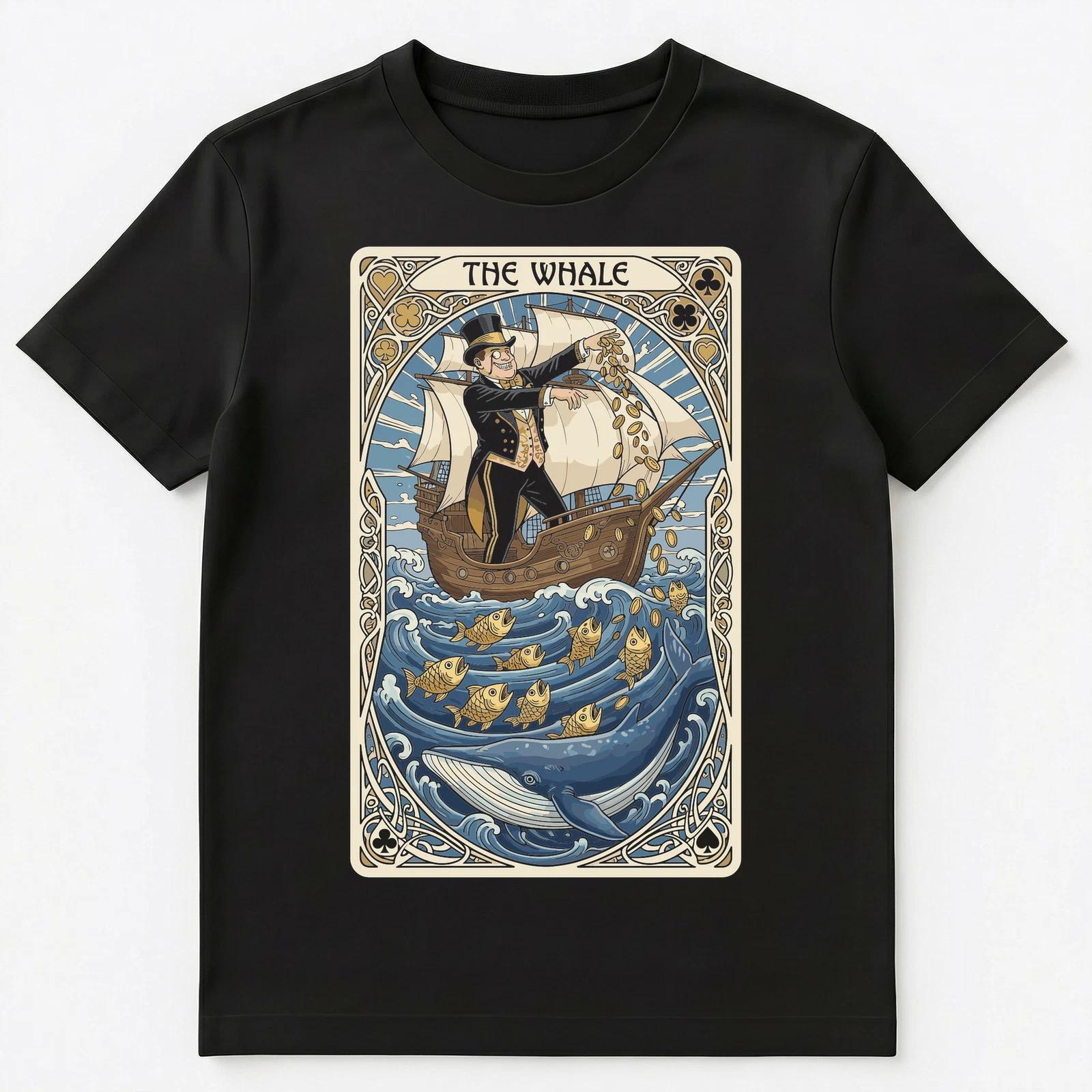 Gambler Wealthy Whale Feeding Gambling Unisex T-Shirt 3XL