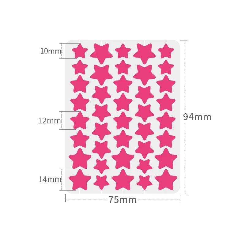 

40 шт. звездообразный пластырь от прыщей и прыщей, невидимый консилер, водостойкий, лечение прыщей, красота, уход за кожей лица