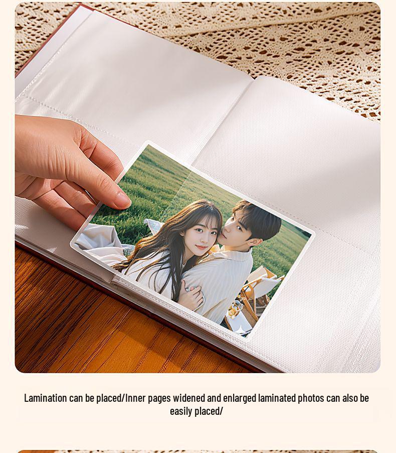 5-6 Inch Large Capacity Photo Album Scrapbook for Family and Couples