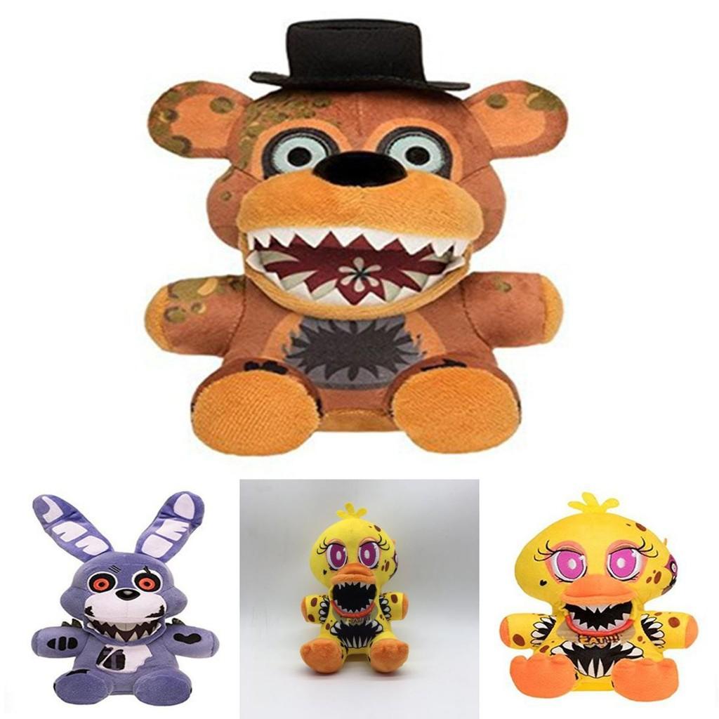 Five Nights At Freddy's Plush Toy Soft Stuffed Animal Chica Bonny Foxy Kids Gift 18cm